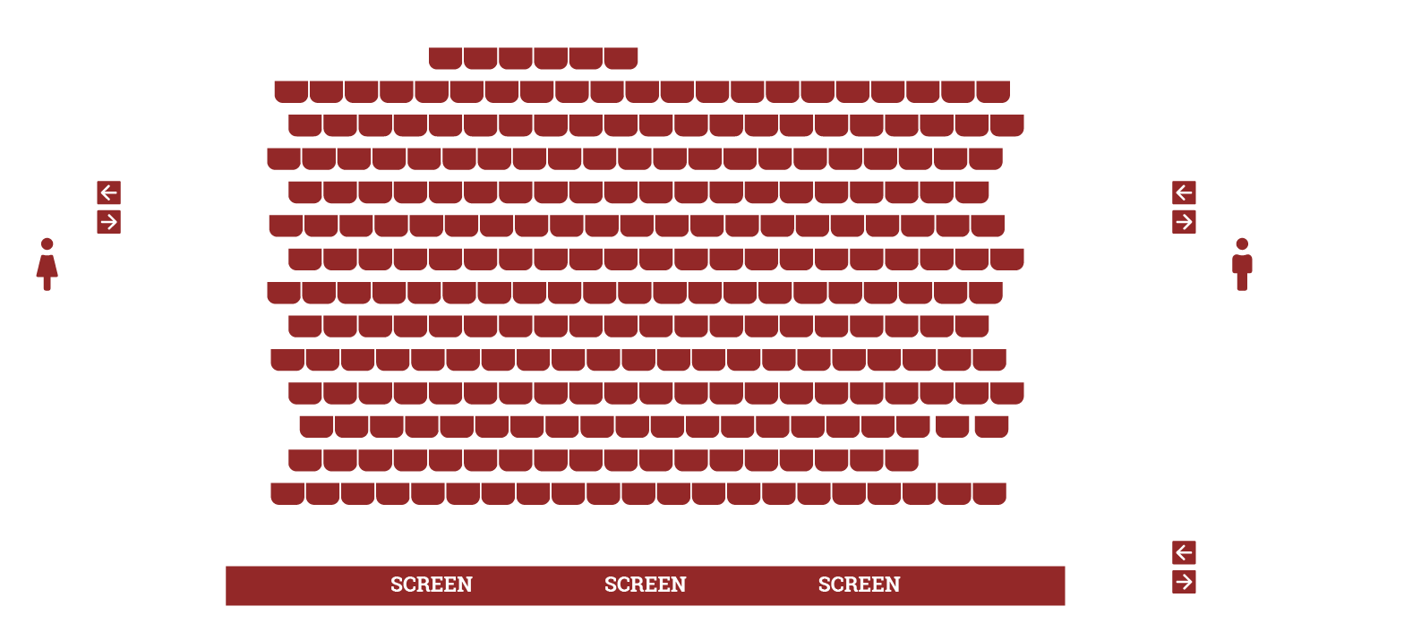 Filmhouse 1 Seating Plan